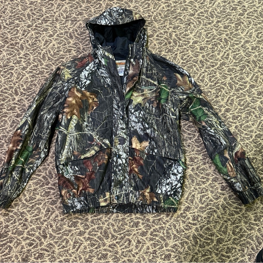Men’s Size Medium (38-40) Mossy Oak Field Staff Camo Jacket